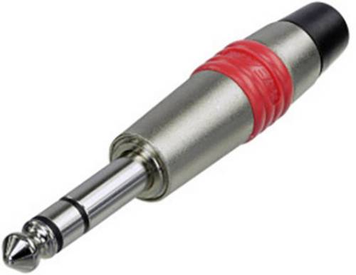 Rean AV NYS228C-6-CON Klinken-Steckverbinder 6.35mm Stecker, gerade Polzahl: 3 Stereo Silber, Blau