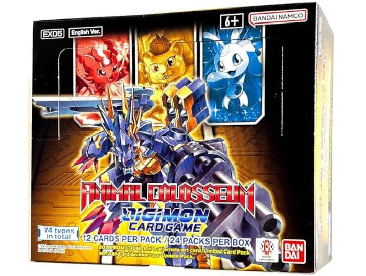 Digimon Kartenspiel: Tier-Kolosseum-Booster-Box [EX05]