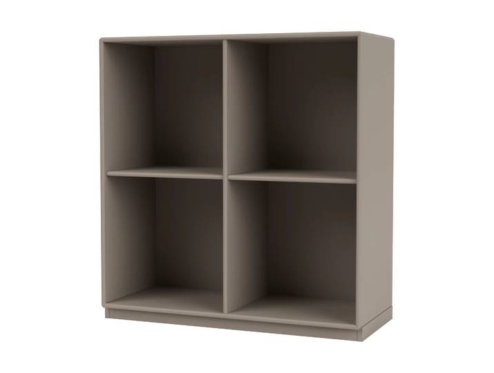 Montana SHOW Regal 69,6 x 69,6cm, Sockel 3cm 141-Truffle
