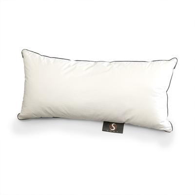 Synthetikkopfkissen STENDEBACH "S-Loft Kissen, voluminös und kuschelig", beige (champagner), B:40cm H:15cm L:80cm, Bezug: 100% Baumwolle. Füllung: 100% Polyester, Kopfkissen, Kopfkissen 40x80, 80x80 cm, Allergiker geeignet (Hausstauballergiker)