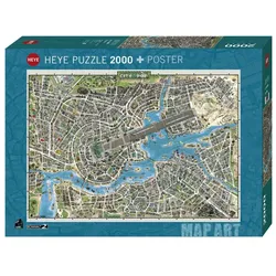 Heye Puzzle - City of Pop, 2000 Teile
