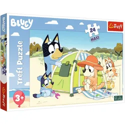 24-teiliges Puzzle. Maxi Wonderful Day Bluey Trefl 14357