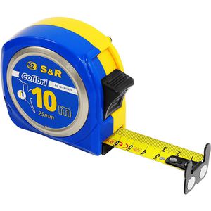 S&R Maßband 421.410.025, COLIBRI, 10m, mit Magnethaken