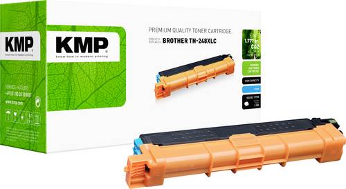 KMP Toner ersetzt Brother TN248XLC Kompatibel Cyan 2300 Seiten 1273,3003