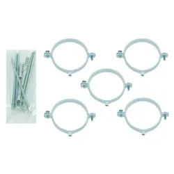 Befestigungsschelle für Luft-/Abgasführung 60/100mm (5 St.)