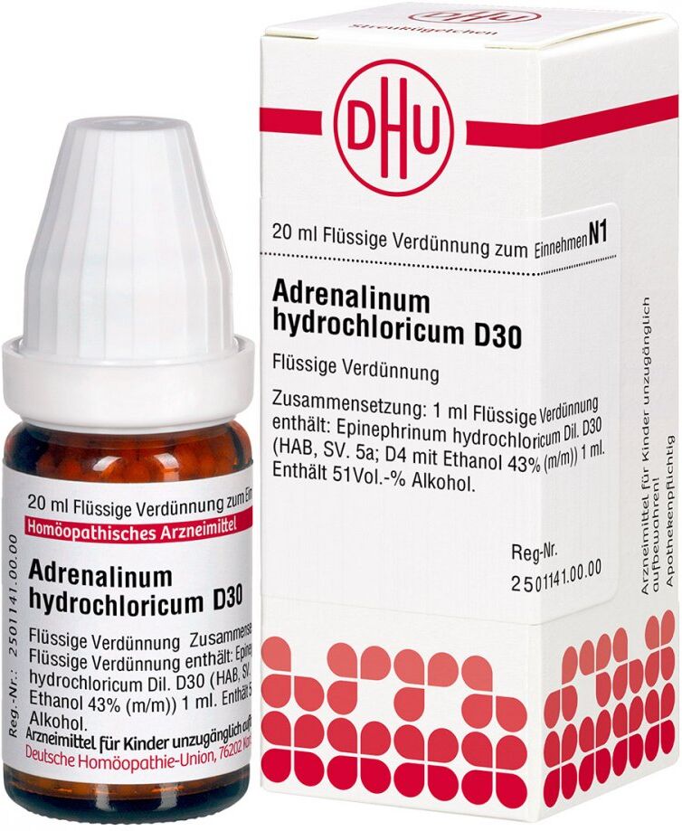 DHU Adrenalin Hydrochl. D30 Dilution
