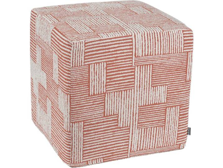 H.O.C.K. Sitzhocker H.O.C.K. Lou Hocker Cube 45x45x45cm rost terra, Hocker, Barhocker & Sitzhocker, Schminktischhocker, Wohnzimmer Hocker