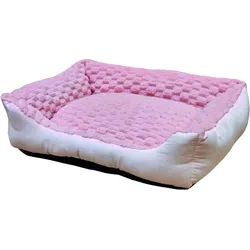 NOBBY Komfortbett eckig Classic DIAMOND  Komfortbett eckig Classic DIAMOND rosa 60 x 50 x 18 cm