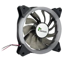 Inter-Tech Argus RS-051 RGB Computergehäuse Ventilator 12 cm Schwarz