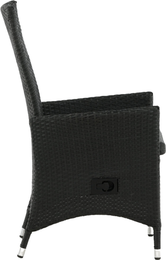 Venture Design Liegestuhl Padova Schwarz