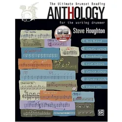 The ultimate drumset reading anthology for the working drummer (+ CD), Fachbücher von Steve Houghton