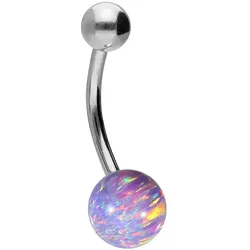 Titan Bananabell SYNTHETISCHER OPAL + TITAN-KUGEL