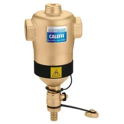 Caleffi Dirtmag Schlammabscheider 546308 1 1/2" IG, Messing-Gehäuse, ohne Isolierung