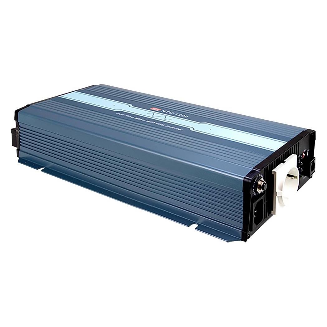 MeanWell NTU-1200-248EU - Wechselrichter Sinus 1200 W 48 V Schutzkontakt (NTU-1200-248EU)