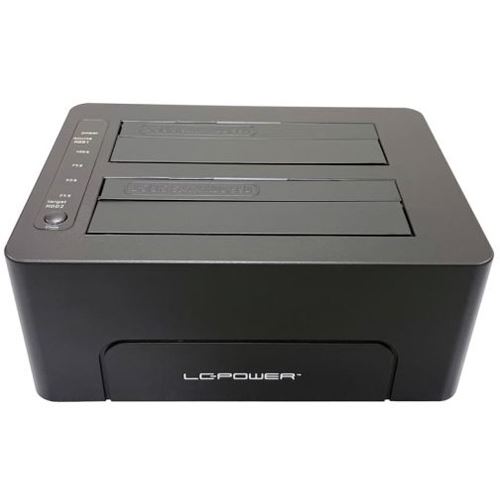 LC-Power LC-DOCK-C-V2 USB3.1 Dual Bay Docking für 2,5" & 3,5 retail