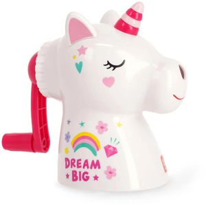Legami Spitzmaschine Dream Big Einhorn, US0001, für Stiftdurchmesser bis 8mm, weiß/pink