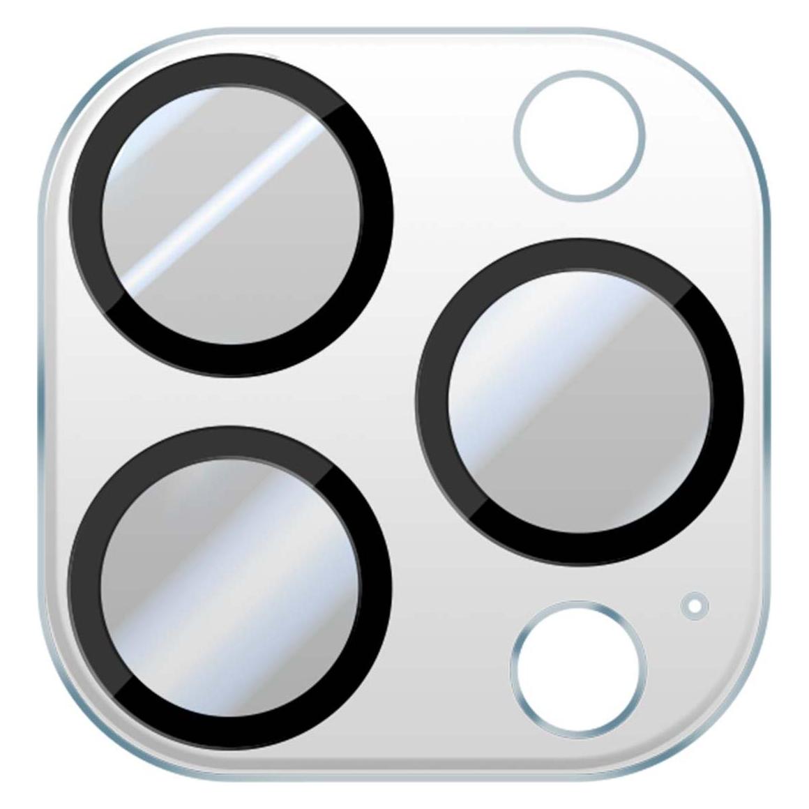 Crong Lens Shield - Glas für die Kamera und das Objektiv des iPhone 13 Pro / iPhone 13 Pro Max (1 Stk., Apple iPhone 13 Pro, Apple iPhone 13 Pro Max) (CRG-LSIP13P)