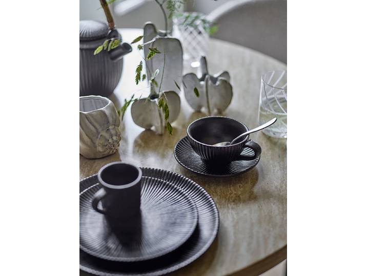 Cappuccinotasse Neri Ø 14cm Schwarz