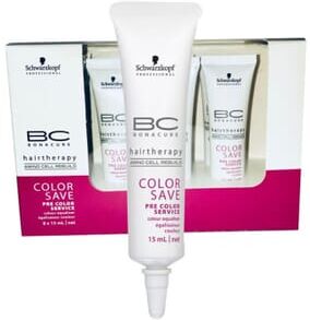 Schwarzkopf BC Color Freeze/Save Pre Color Service 8 Unds