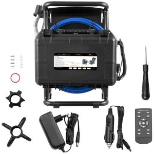 PCE Endoskop-Kamera PIC 20, mit LED, 20m Kabel, IP66, USB, beweglicher Kopf Ø23mm
