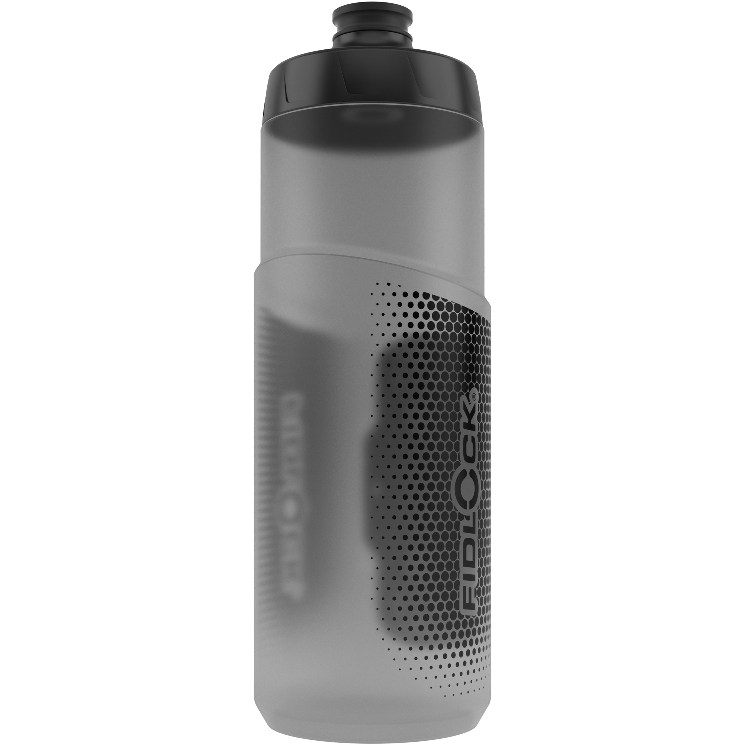 Fidlock Twist Single Bottle 600 Antibacterial Trinkflasche Trinkflaschen schwarz Größe 0,6L Camping