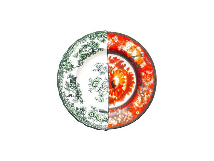 Design Suppen- & Pastateller „Hybrid Cecilia“ aus Porzellan Multicolor Seletti