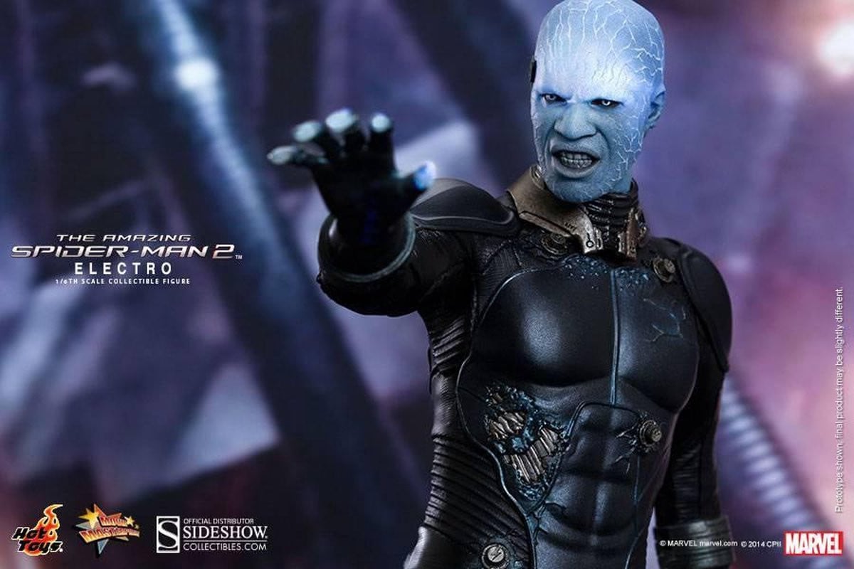 Hottoys The Amazing Spider-Man 2 Movie Masterpiece Action Figure 1/6 Electro 30 cm