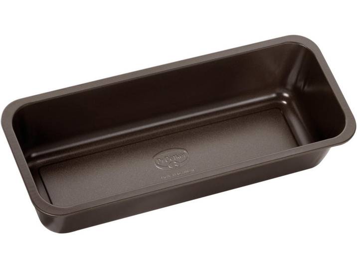Dr.Oetker Kastenform Back-Edition, Braun, Metall, 12x6.5x30 cm, antihaftbeschichtet, Backen & Backzubehör, Backformen, Kastenformen