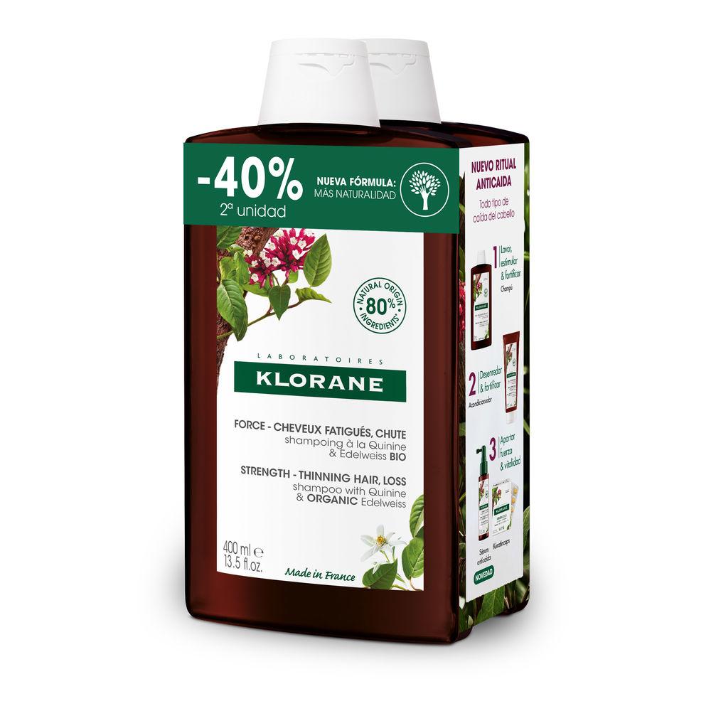 A La Quinine En Edelweiss Bio Versterkende Shampoo Duo 2 X 400 ml