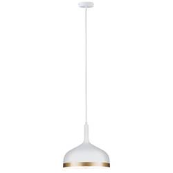 Paulmann Neordic Embla 79628 Pendelleuchte LED E27 20 W Weiß (matt), Gold