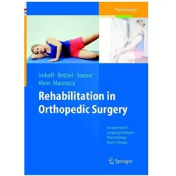 Rehabilitation in Orthopedic Surgery, Fachbücher