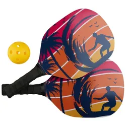Eddy Toys - 3dílná Set für pickleball s pálkami a míčkem