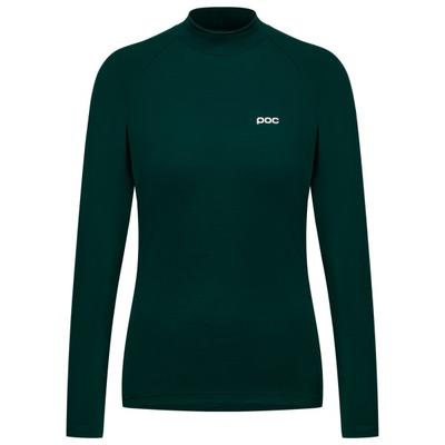 POC - Layer Merino Mock Neck Jersey - Radunterhemd Gr S grün