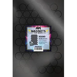AK Vorgeschnittene Magnete - Rund 28,5mm