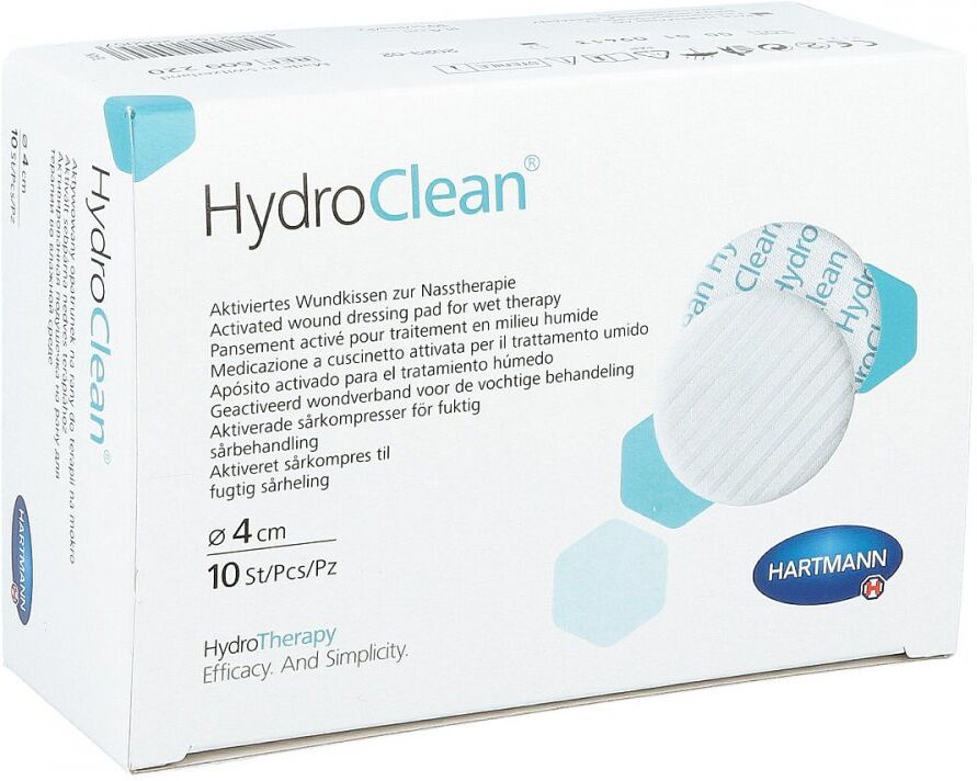 Hydroclean Kompressen 4 cm rund steril