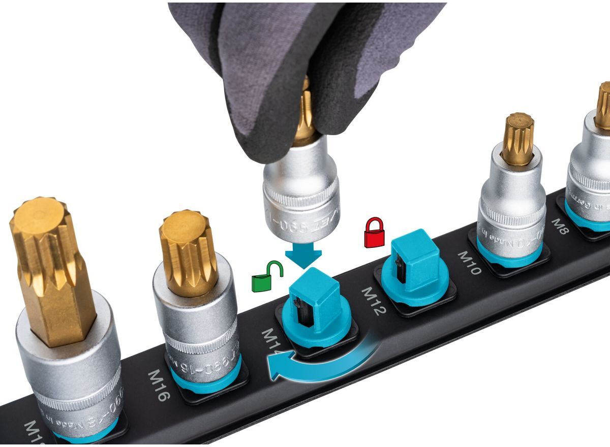 Kit de clés à douille HAZET 903SLG-SR/5