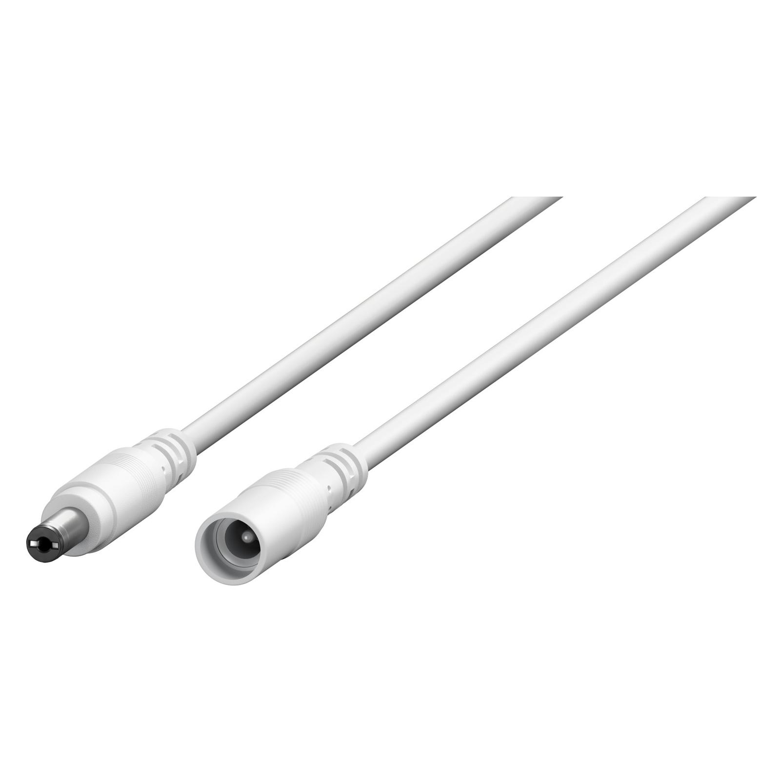Goobay DC-Verlängerungskabel, 5 m, weiss (5 m) (76676)