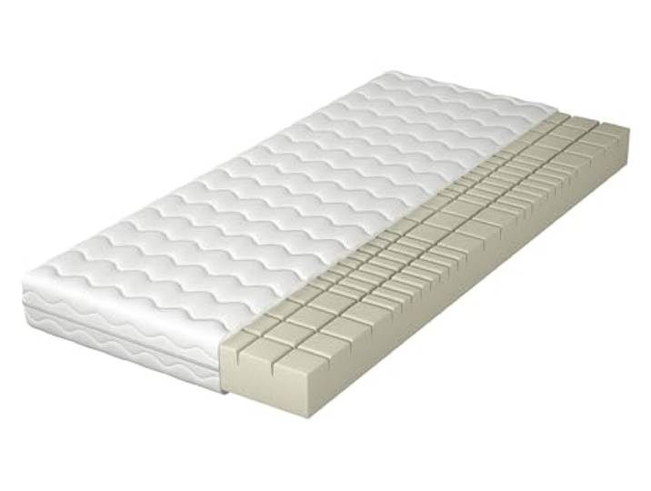 Mirjan24 Matratze Beidseitige Noykel, Schaumstoffmatratze, Polyuretchanschaumstoff T30, Härtegrad: H3, Zweiseitig, Höhe: 15 cm, Polstervliesstoff (140x200)