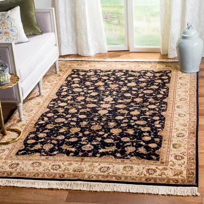 SAFAVIEH Couture Hand-knotted Tabriz Floral Hyrie Traditional Oriental Wool Rug