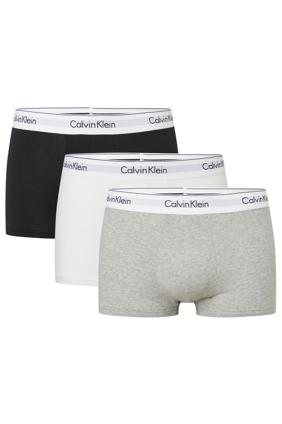 Calvin Klein 3-pack Heren Moderne Katoenen Stretch Boxershorts