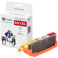 G&G XL-Druckerpatrone kompatibel zu Canon CLI-551Y XL
