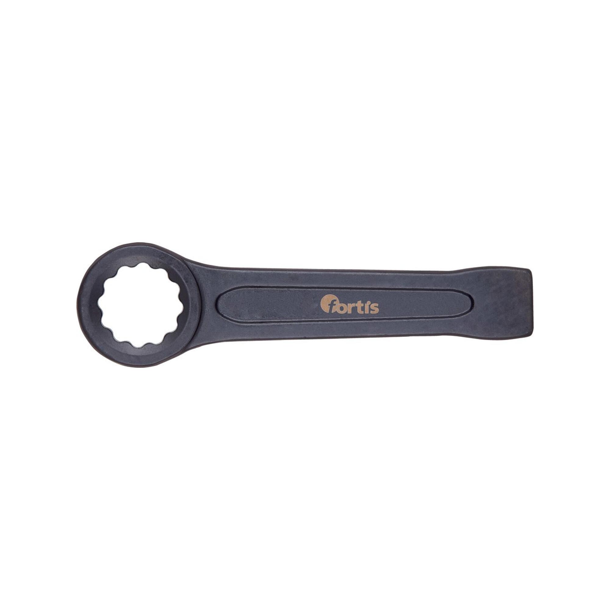 FORTIS Schlag-Ringschlüssel DIN7444 30mm phosphatiert ; E/D/E (4317784730853)