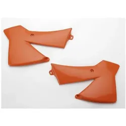UFO, Motorrad Zubehör, UFO-KÜHLERSCHUTZGITTER KTM SX 65 '02-'08 ORANGE