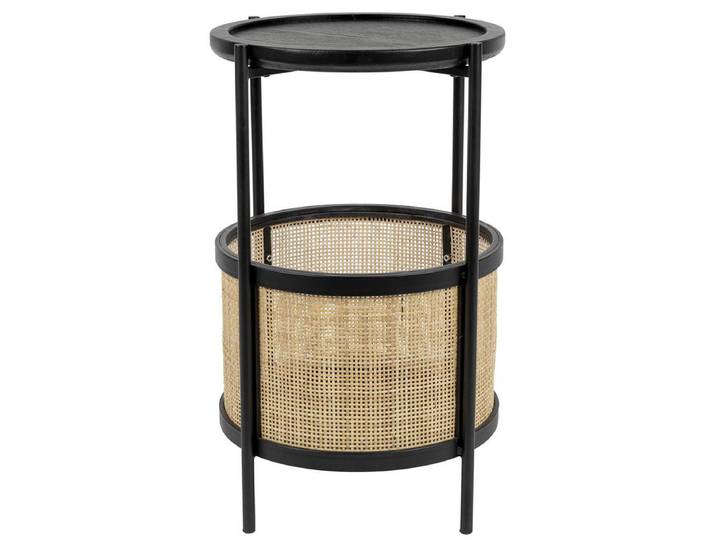 Beistelltisch Makoto – aus Rattan - Sand - Luxusbetten24