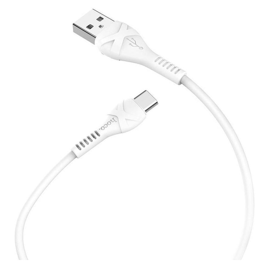 Hoco Cable cable USB A to Type C X37 1 m white (1 m, USB 2.0, 18 W) (X37TYPEC1MWH)