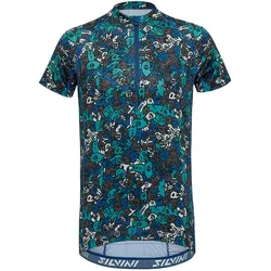 Silvini, Unisex, Velotrikot, Scrivia (146), Blau, Gelb
