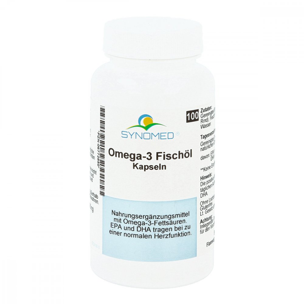Synomed GmbH Omega 3 Fischöl Kapseln 06772850