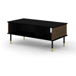 COUCHTISCH Rani Holz und Schwarz
