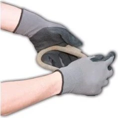 franz mensch unisex Arbeitshandschuhe SKILL grau Größe L 12 Paar