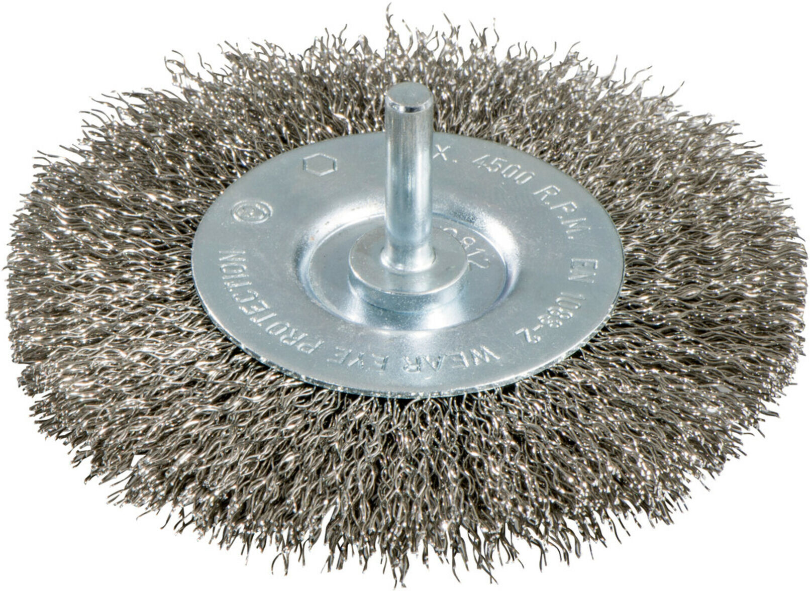 Metabo Rundbürste 100x0,3 mm/ Edelstahl, gewellt, mit 6 mm Schaft (630551000)